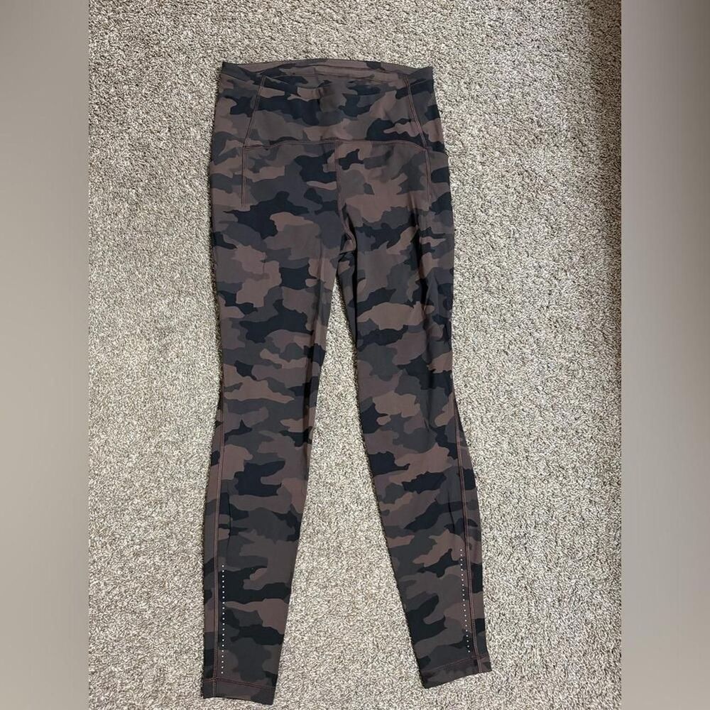Unbranded Women's Brown and Black Leggings